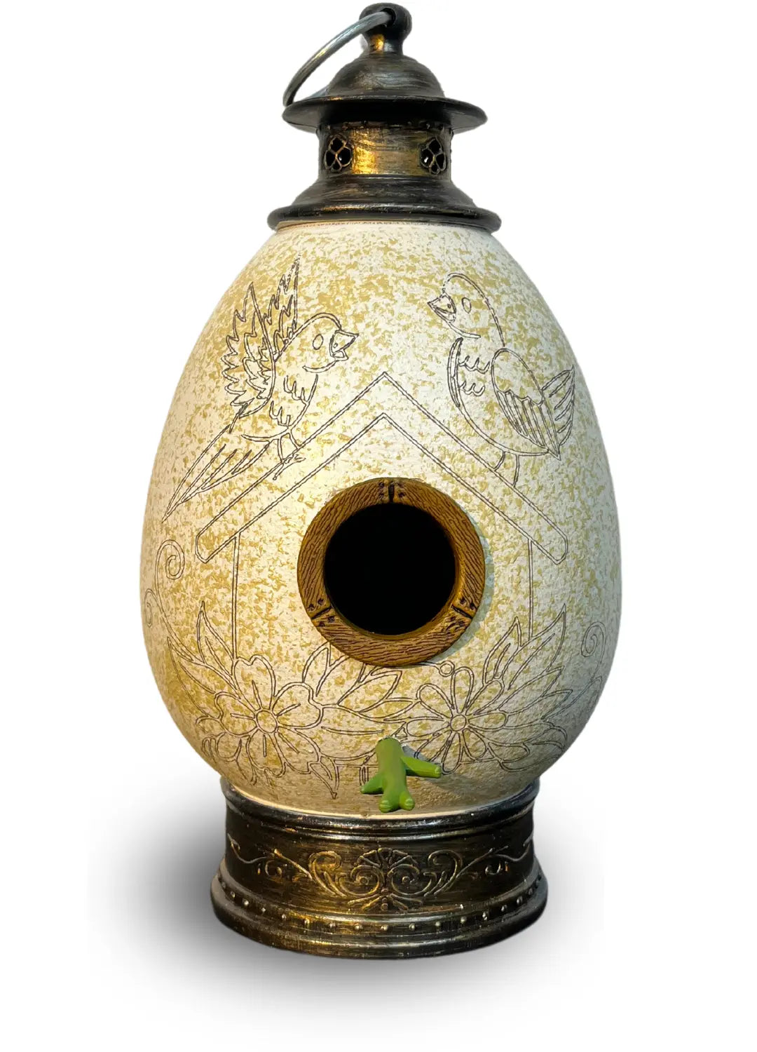 CasaOvo Telhado – Casinha Artesanal para Pássaros