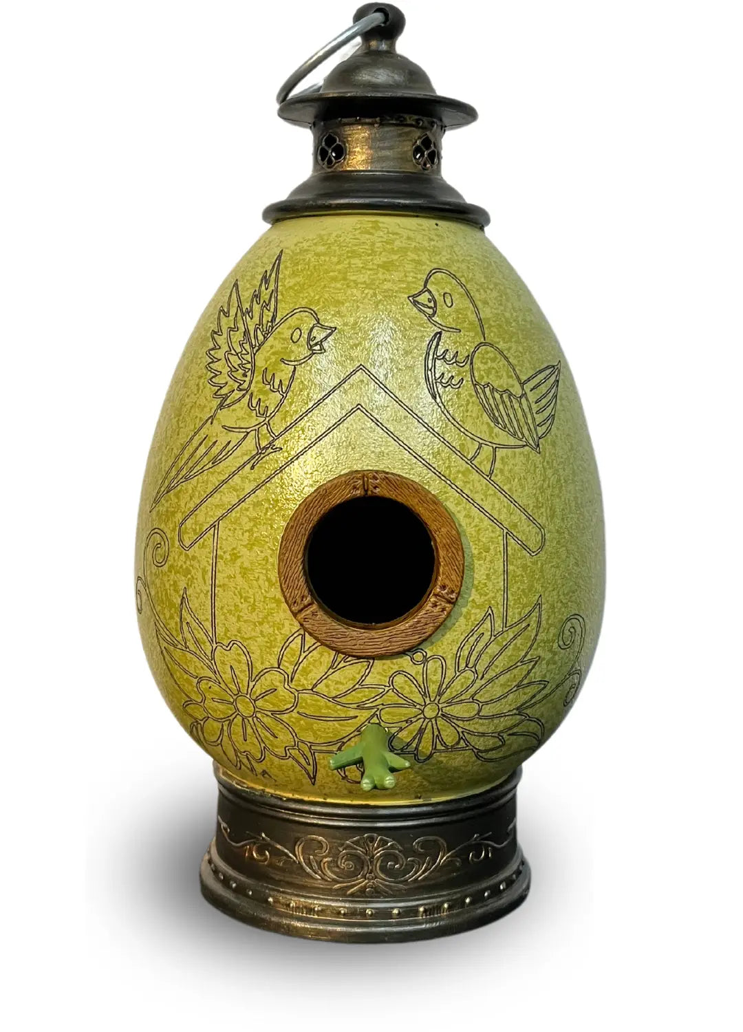 CasaOvo Telhado – Casinha Artesanal para Pássaros