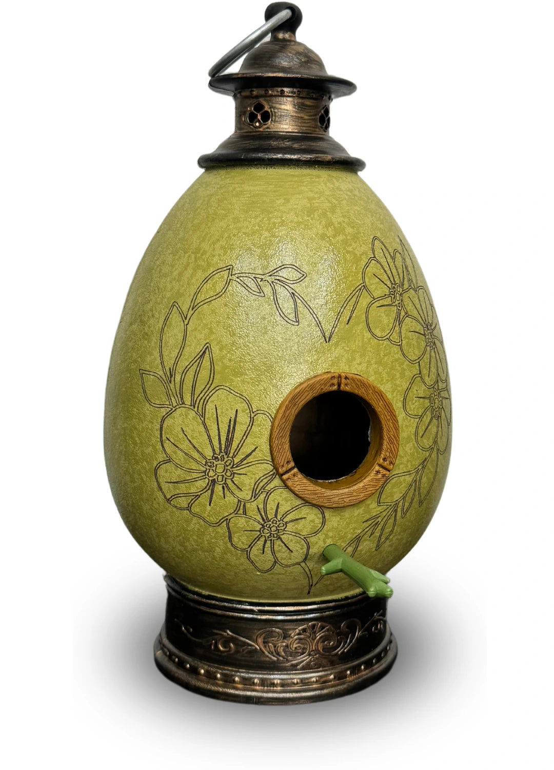 CasaOvo Coração – Casinha Artesanal para Pássaros