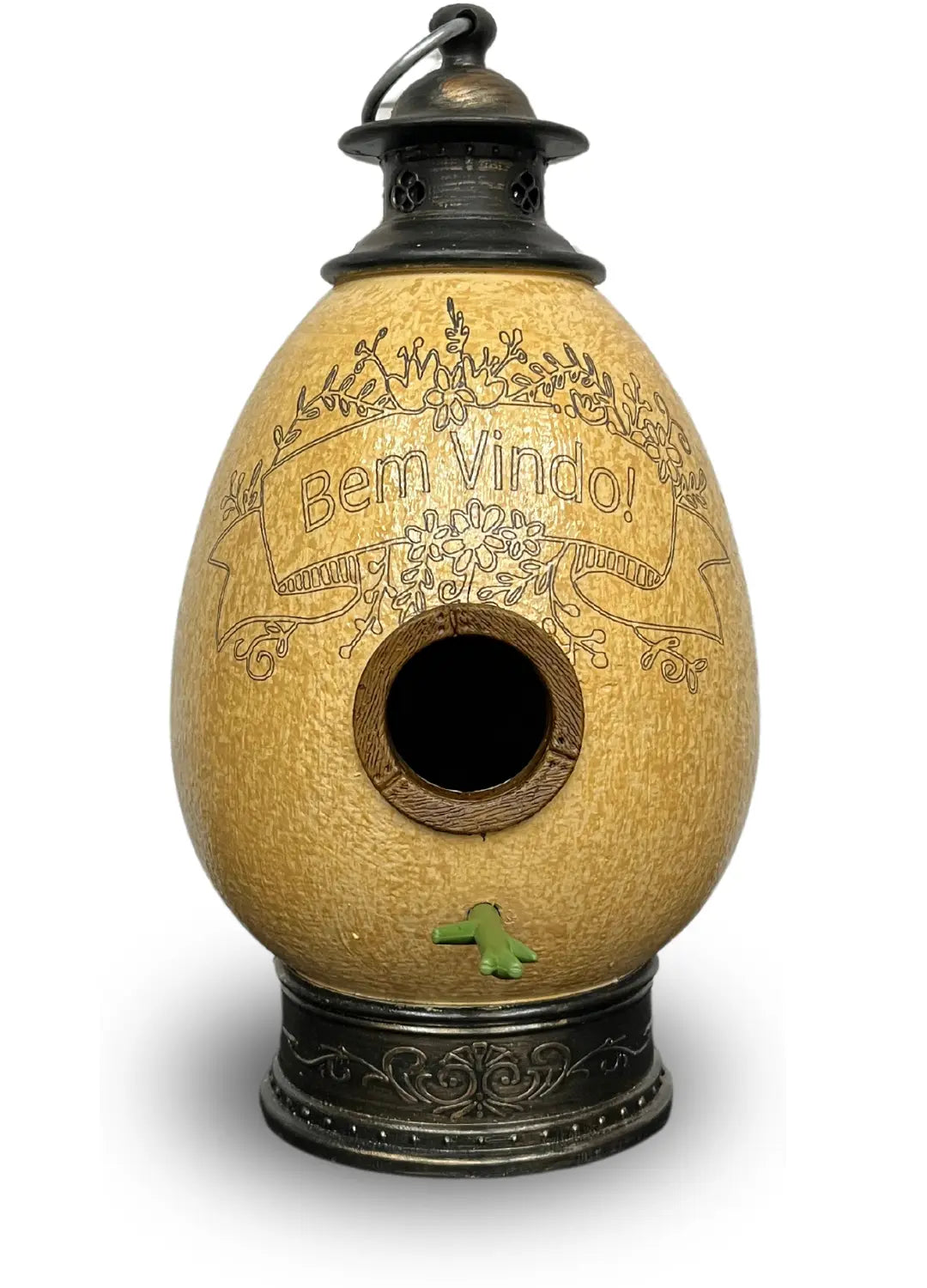 CasaOvo Bem-vindos – Casinha Artesanal para Pássaros