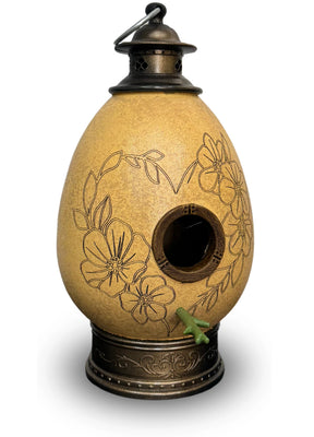 CasaOvo Coração – Casinha Artesanal para Pássaros